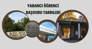devlet üniversitelerin yabancı öğrenci başvuruları