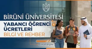 Biruni Üniversitesi Yabancı Öğrenci Ücretleri 2026