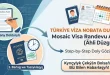 Türkiye Viza Nobata Durmak: Mosaic Visa Randevu Almak